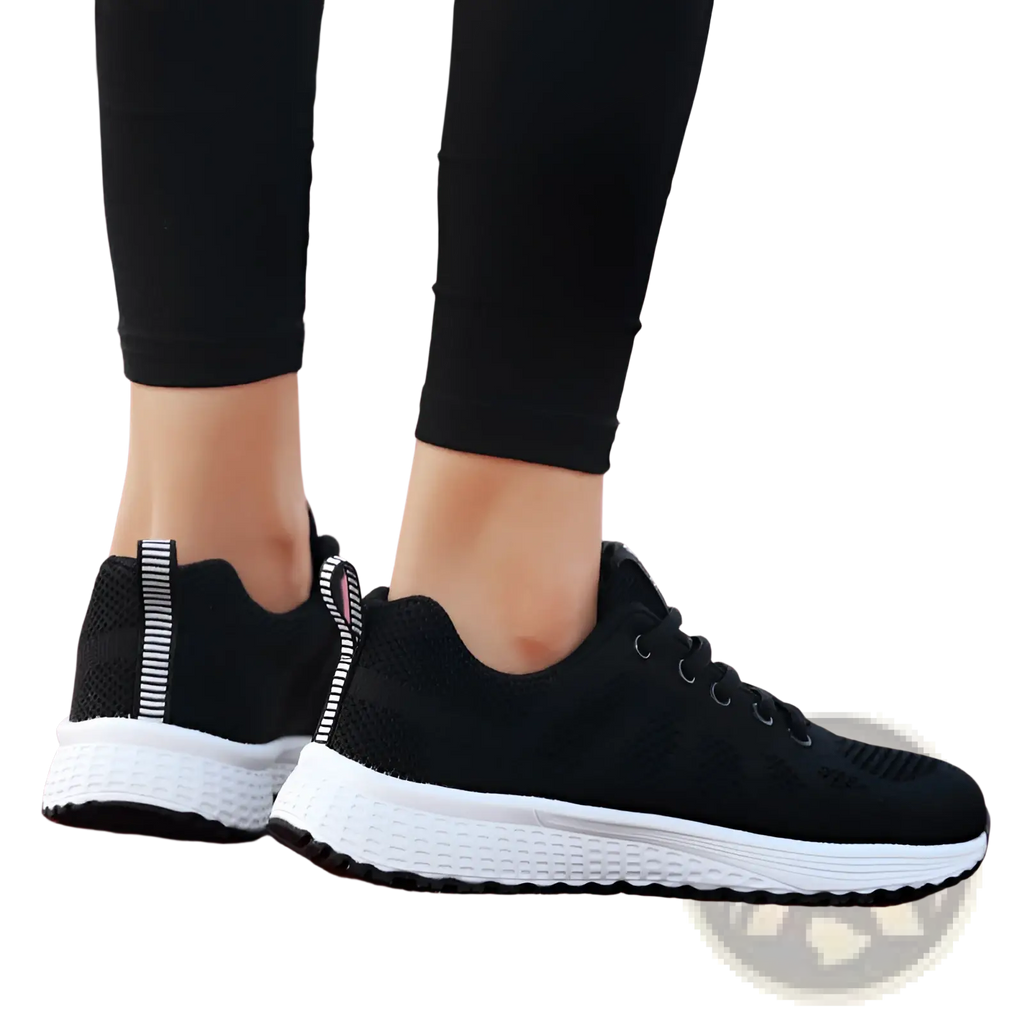Mesh Fly Woven Sneakers Breathable Athletic Shoes
