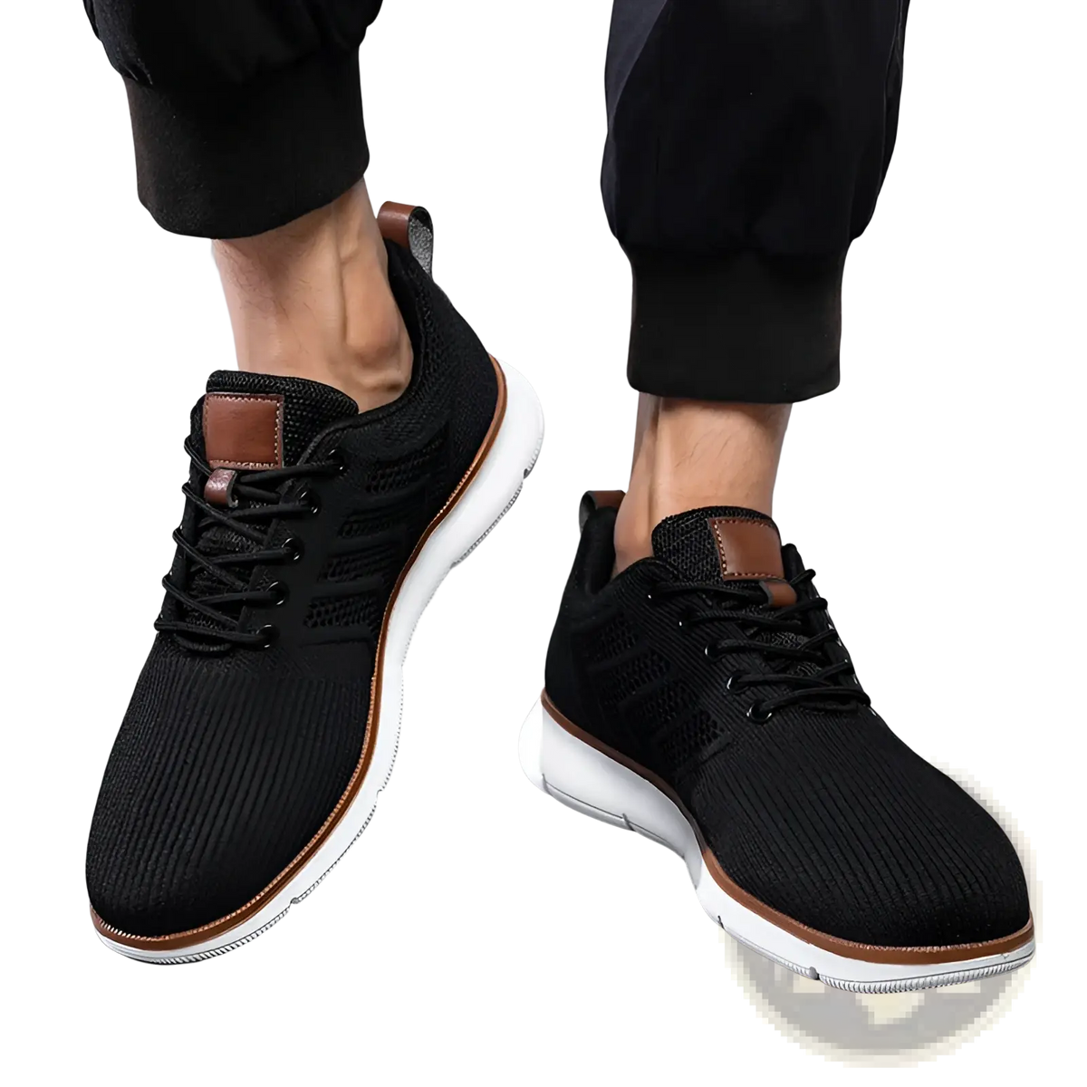 Mesh Sneakers for Men Casual Flying Woven Shoes