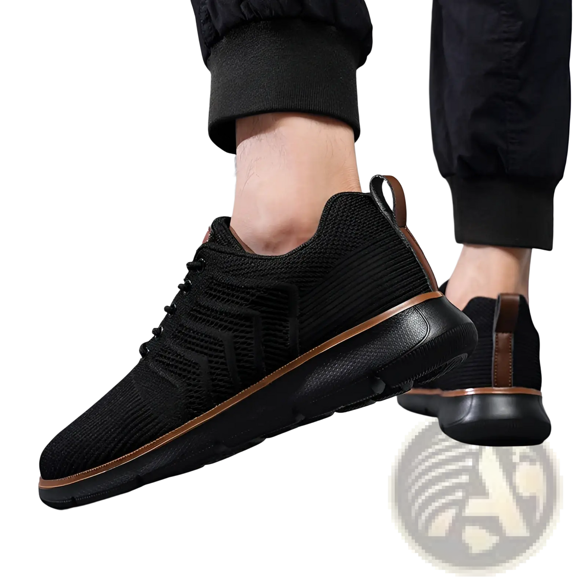 Mesh Sneakers for Men Casual Flying Woven Shoes