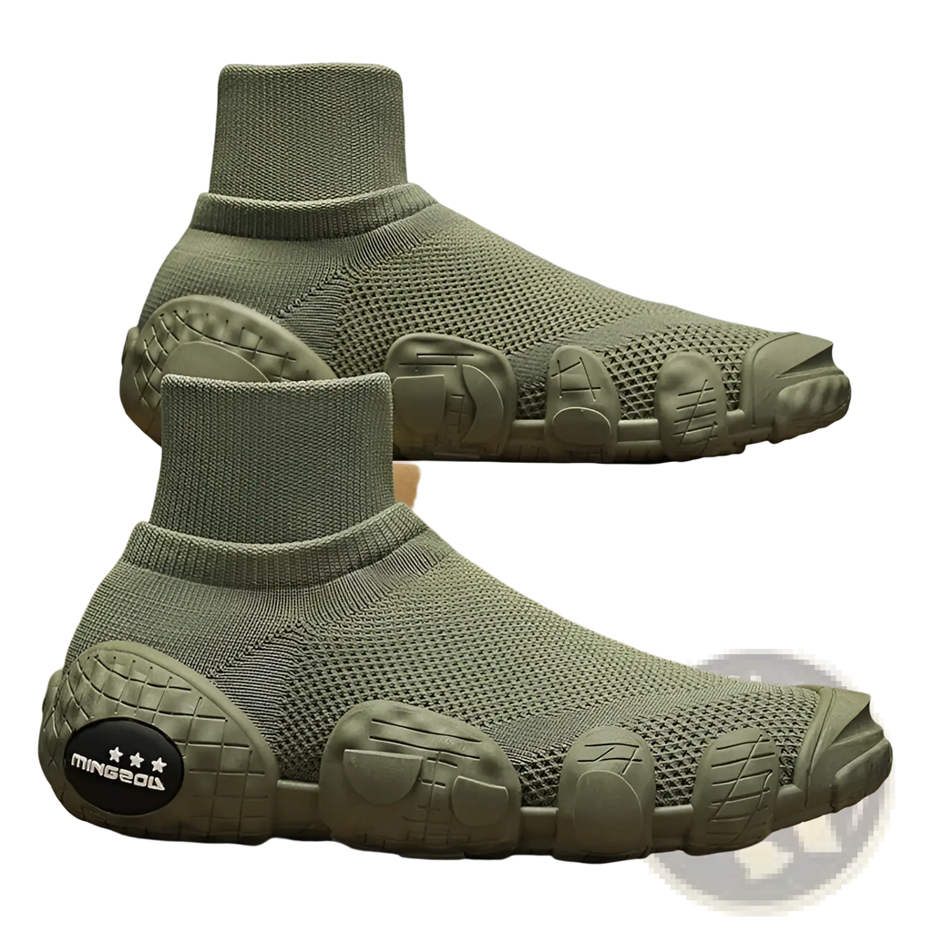 Mesh Sneakers Mid Top Casual Sport Shoes