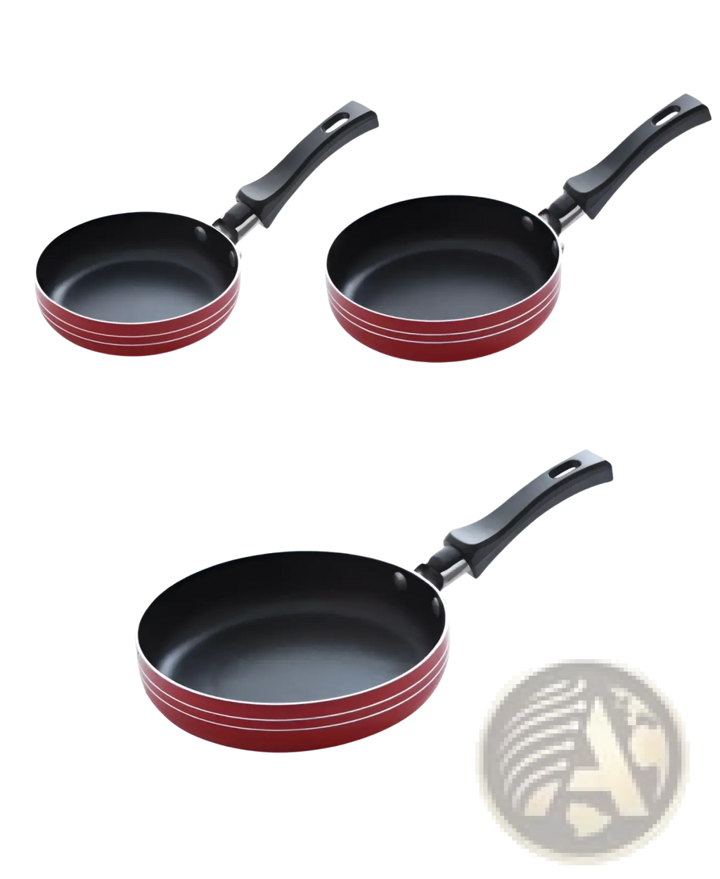 Mini Non-stick Frying Pan Set Aluminum Cookware