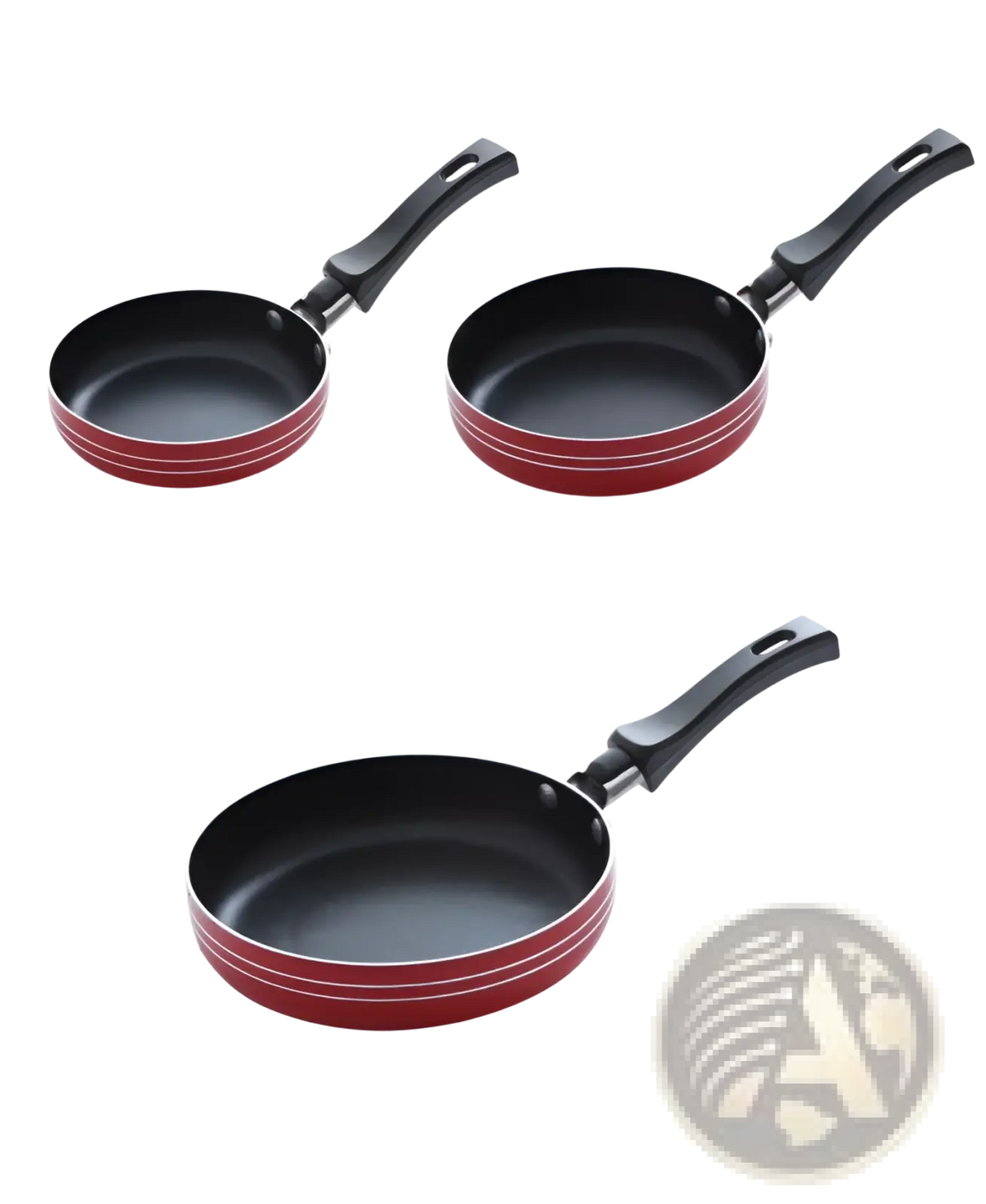 Mini Non-stick Frying Pan Set Aluminum Cookware