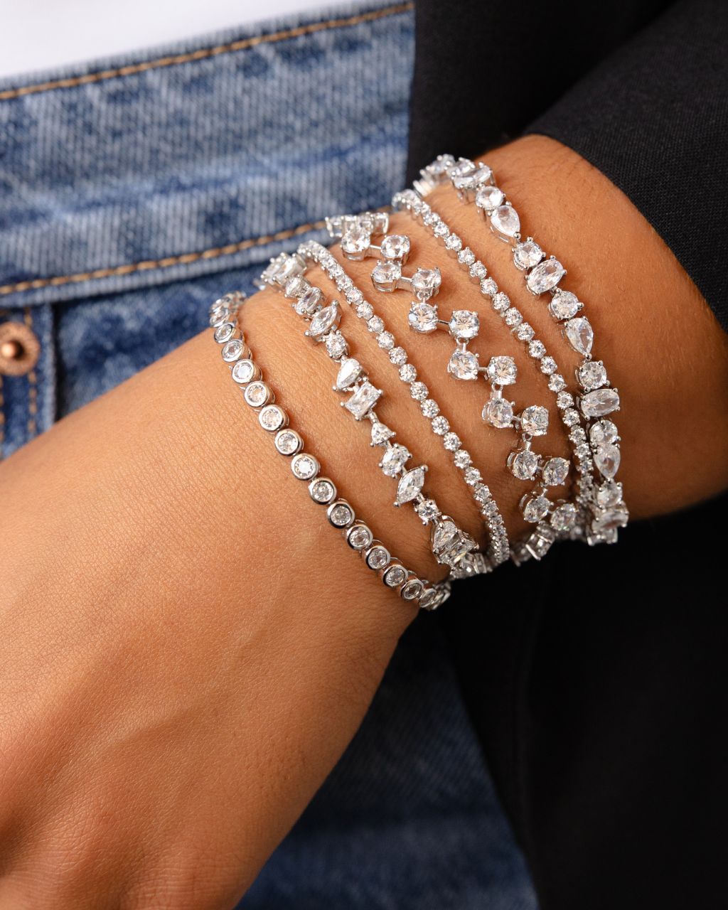 Mirabell CZ Tennis Bracelet