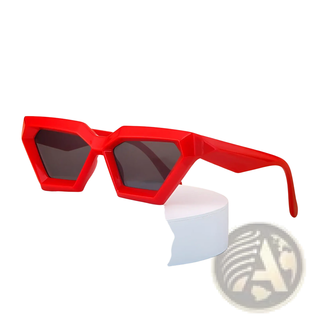 Modern Irregular Cat Eye Uv400 Geometric Sunglasses