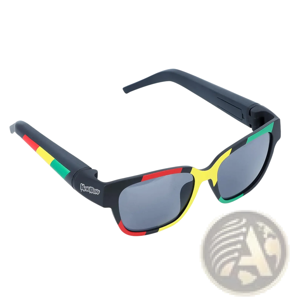 Multifunctional Rectangular Sunglasses with Removable Storage Tube