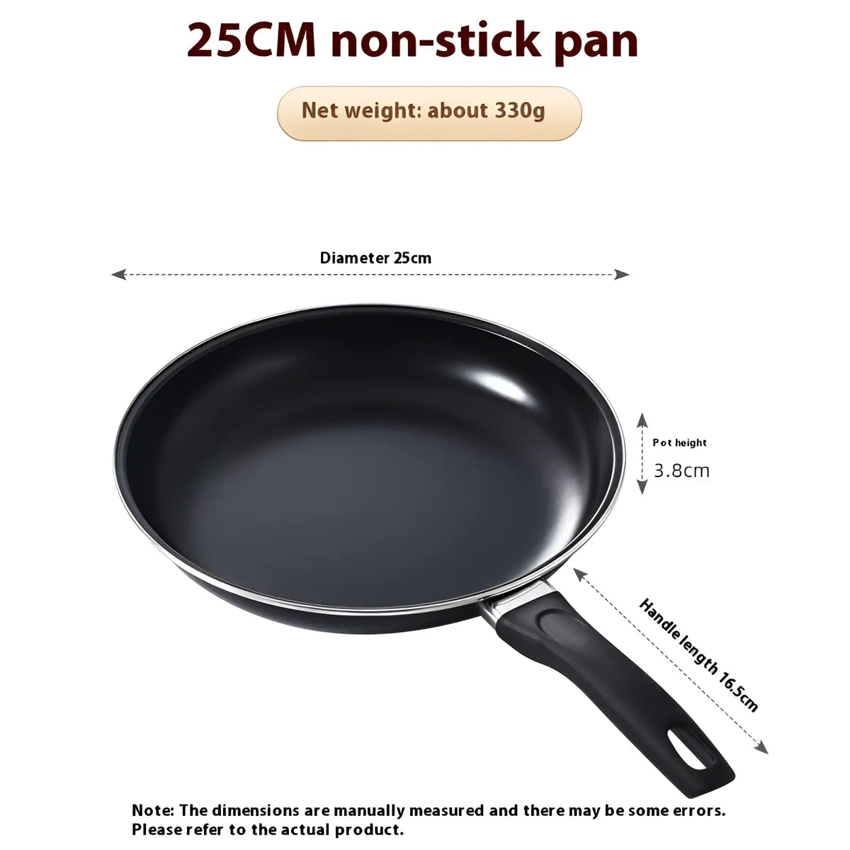Non-stick Heart Pancake Pan 25cm Medical Stone