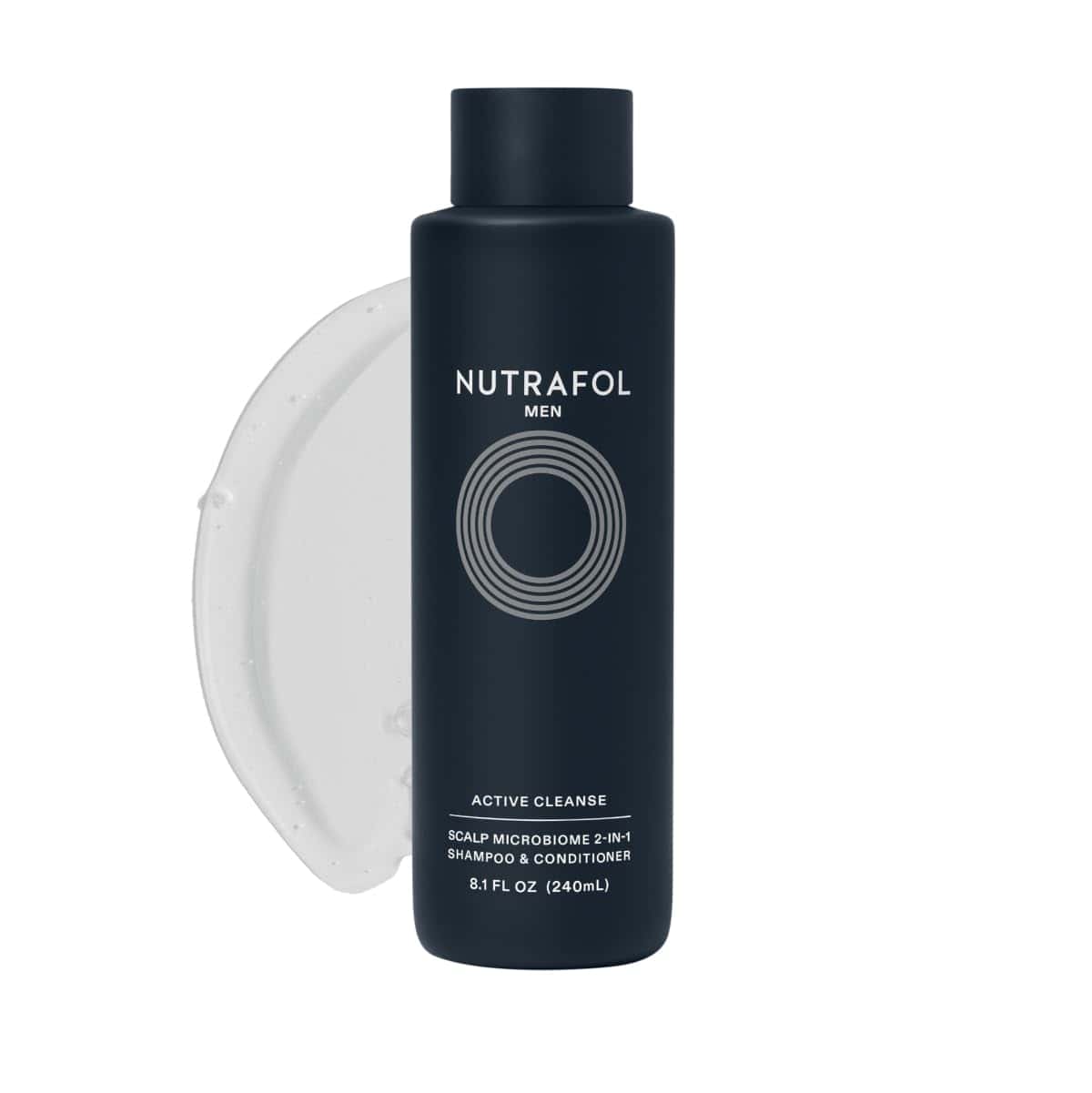 Nutrafol Men Active Cleanse Scalp Microbiome 2-in-1 Shampoo and Conditioner 8.1 Oz