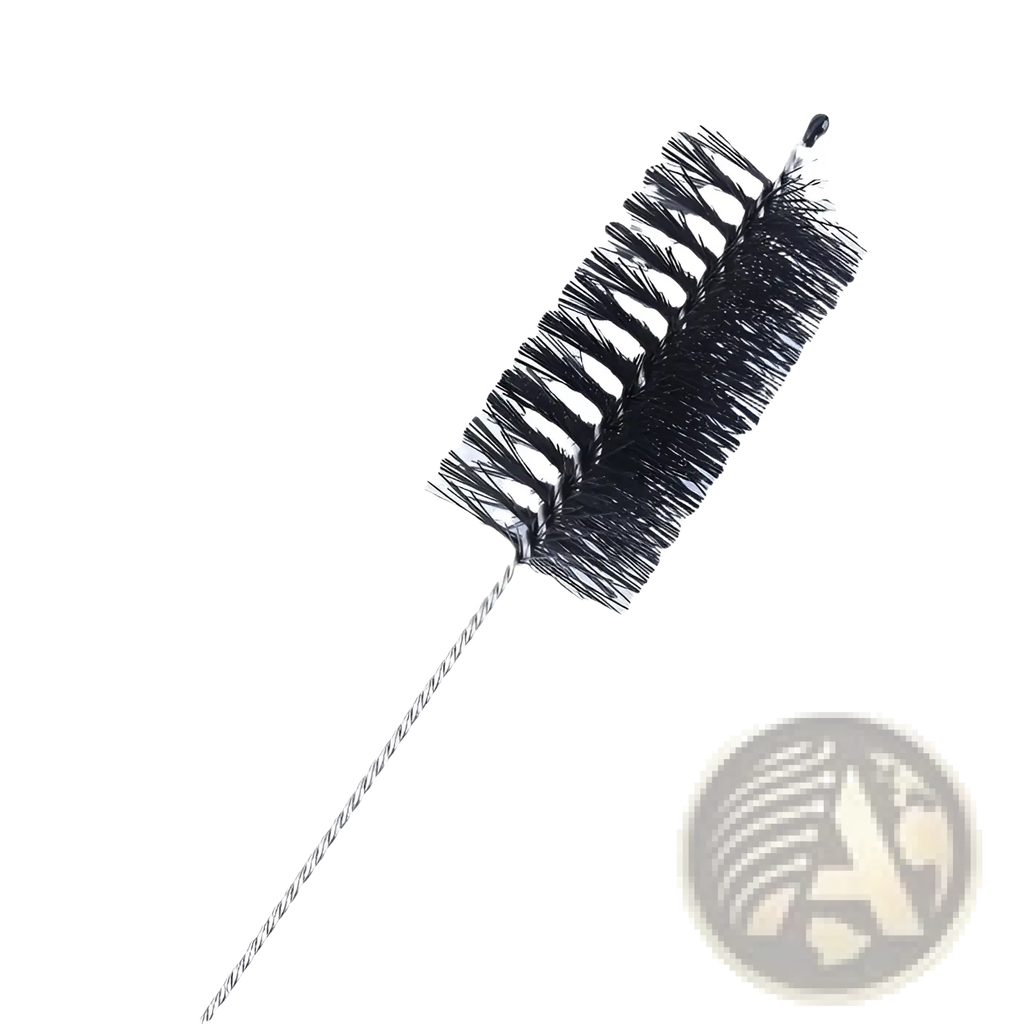 Nylon Straw Cleaning Brush Set Stainless Steel 10pc