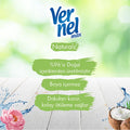 Vernel Concentrated Fabric Softener with Minerals & Coconut - 1440ml, Long-Lasting Fragrance & Natural Ingredients