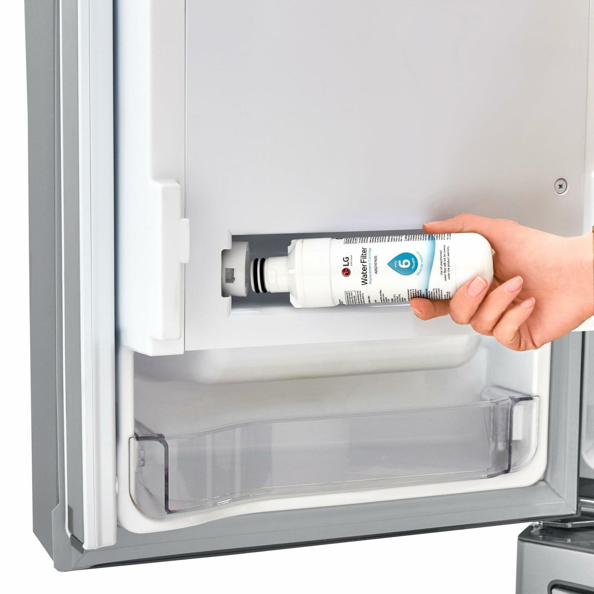 [Like New] LG LT1000P Refrigerator Water Filter 6 Month 200 Gallon Capacity White