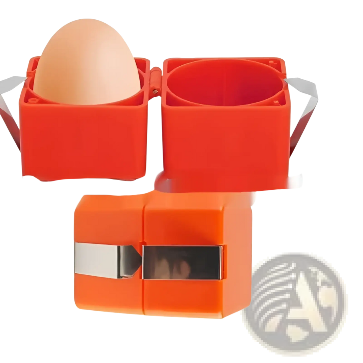 Orange Egg Opener Portable Kitchen Separator Tool