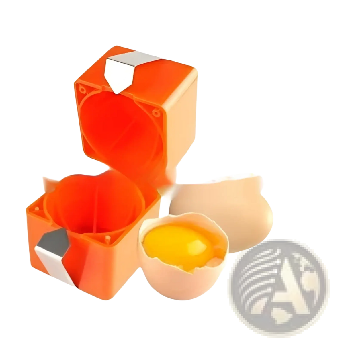 Orange Egg Opener Portable Kitchen Separator Tool