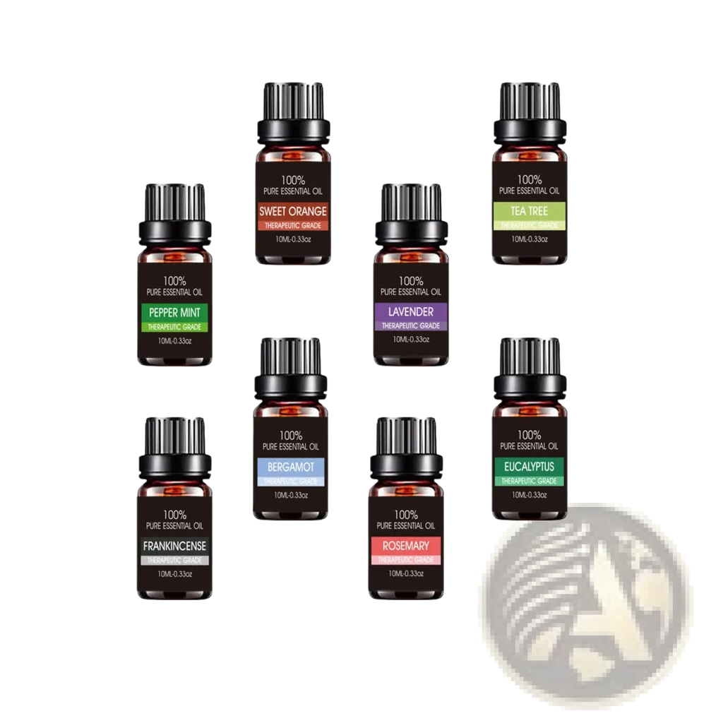 Organic Essential Oils Set 10ml Aromatherapy Gift Kit