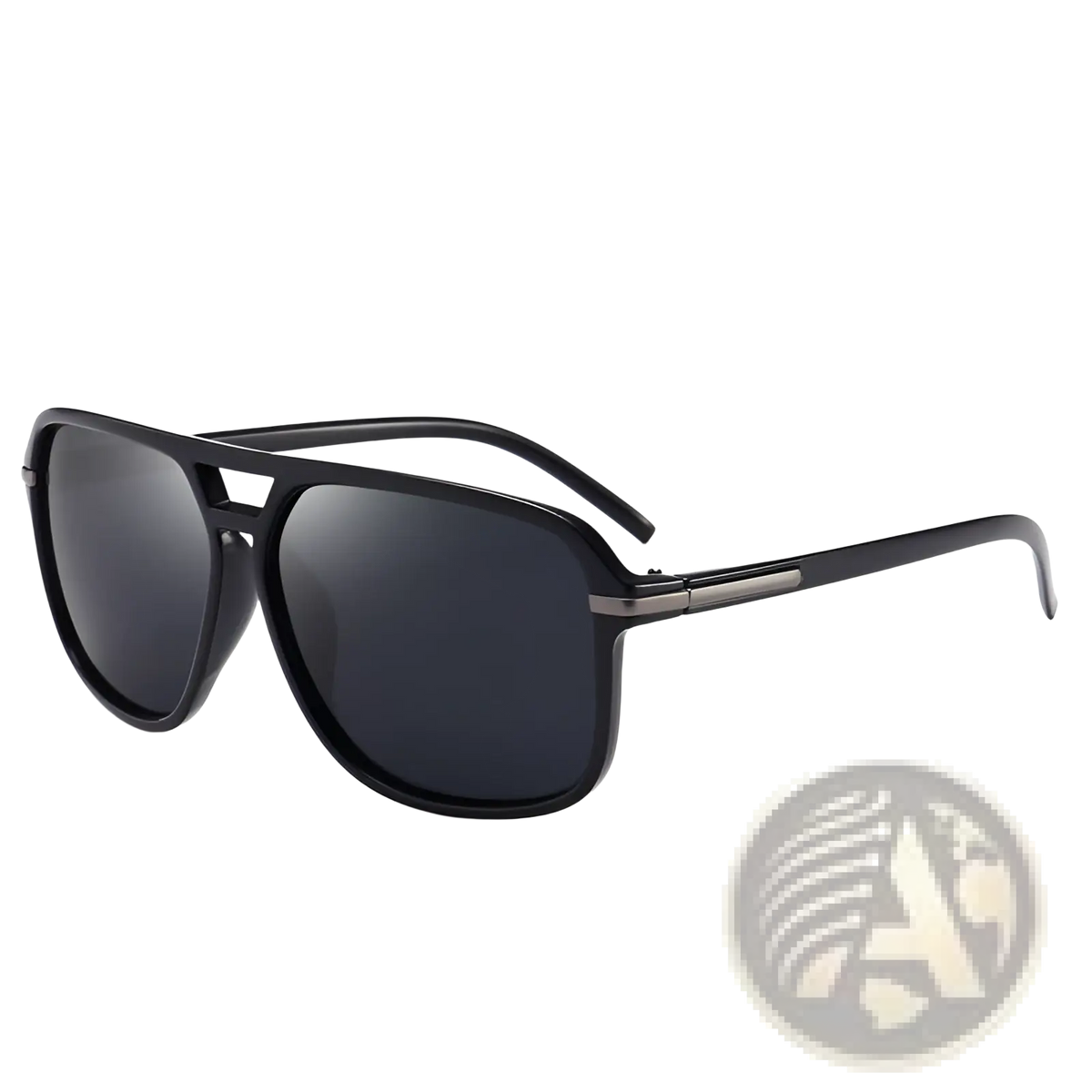 Polarized Blue Mirrored Aviator Sunglasses with Uv Protection