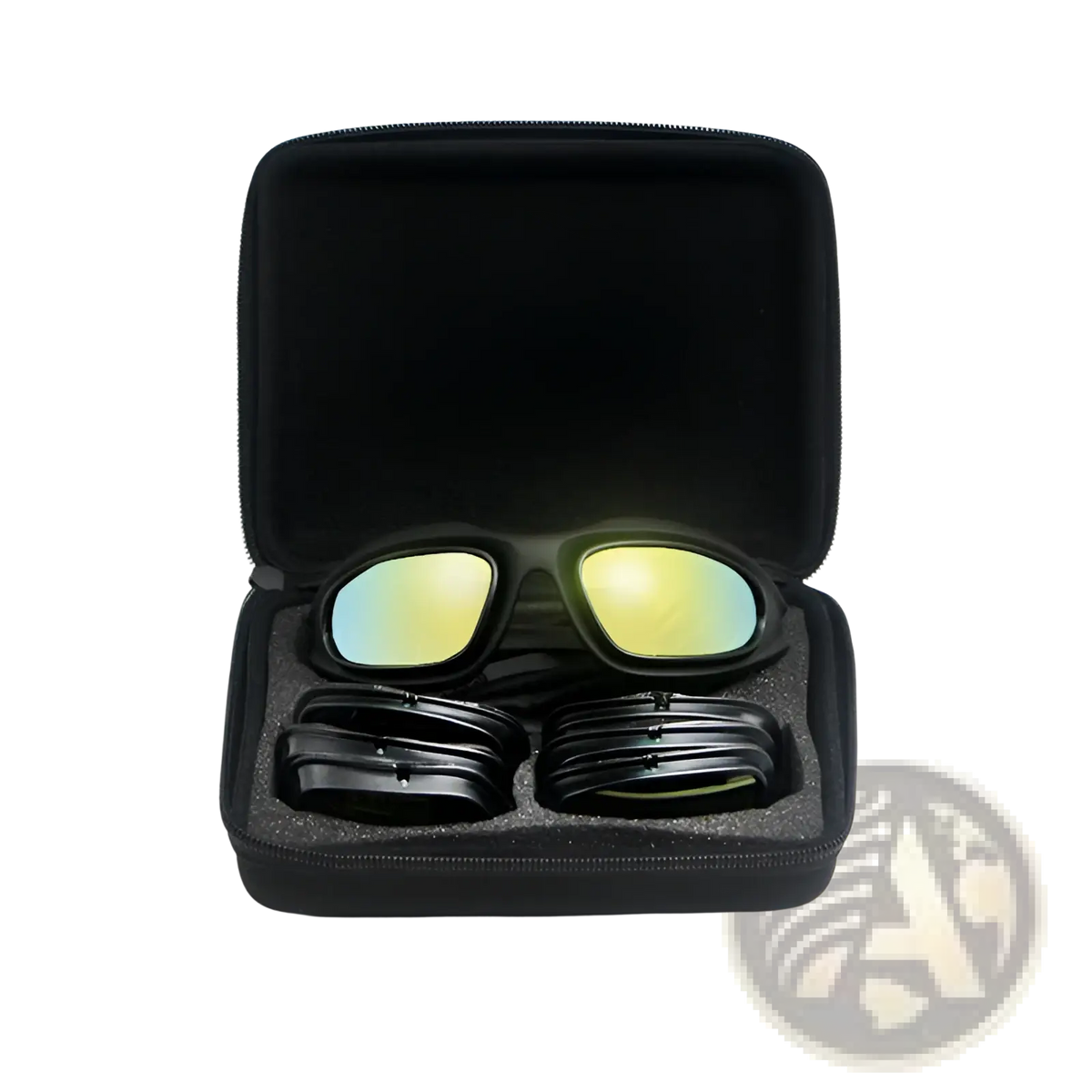 Polarized Tactical Sports Sunglasses with Interchangeable Lenses