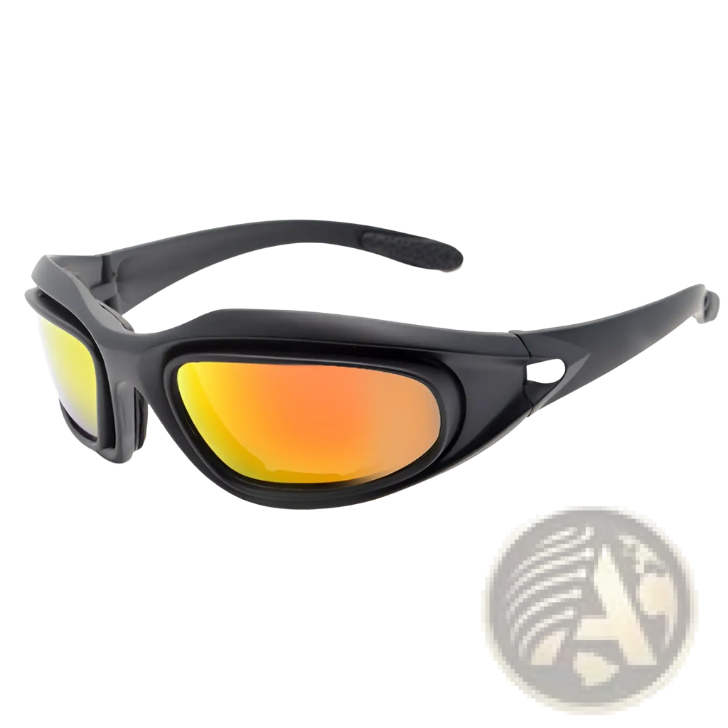 Polarized Tactical Sports Sunglasses with Interchangeable Lenses
