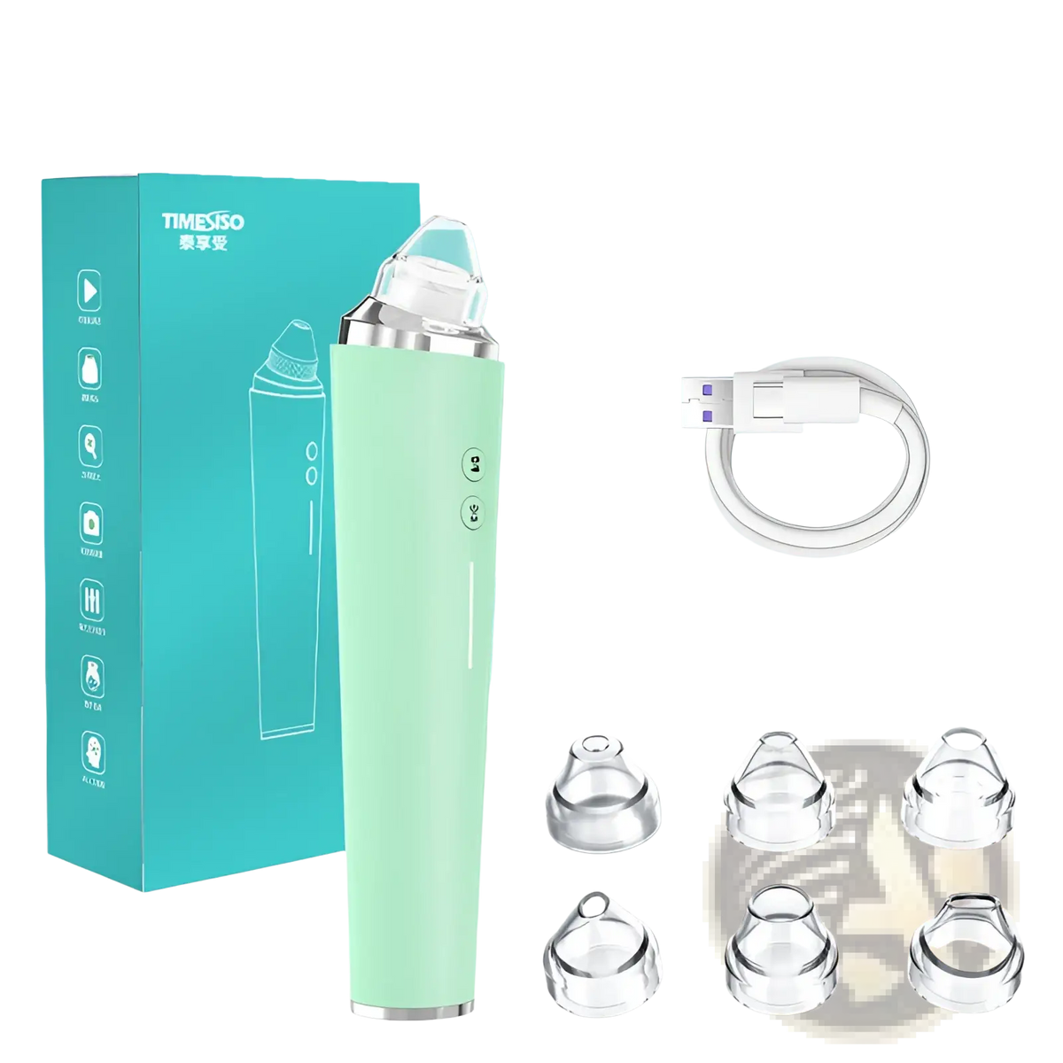 Pore Cleaner Electric Facial Suction Device 3 Speeds