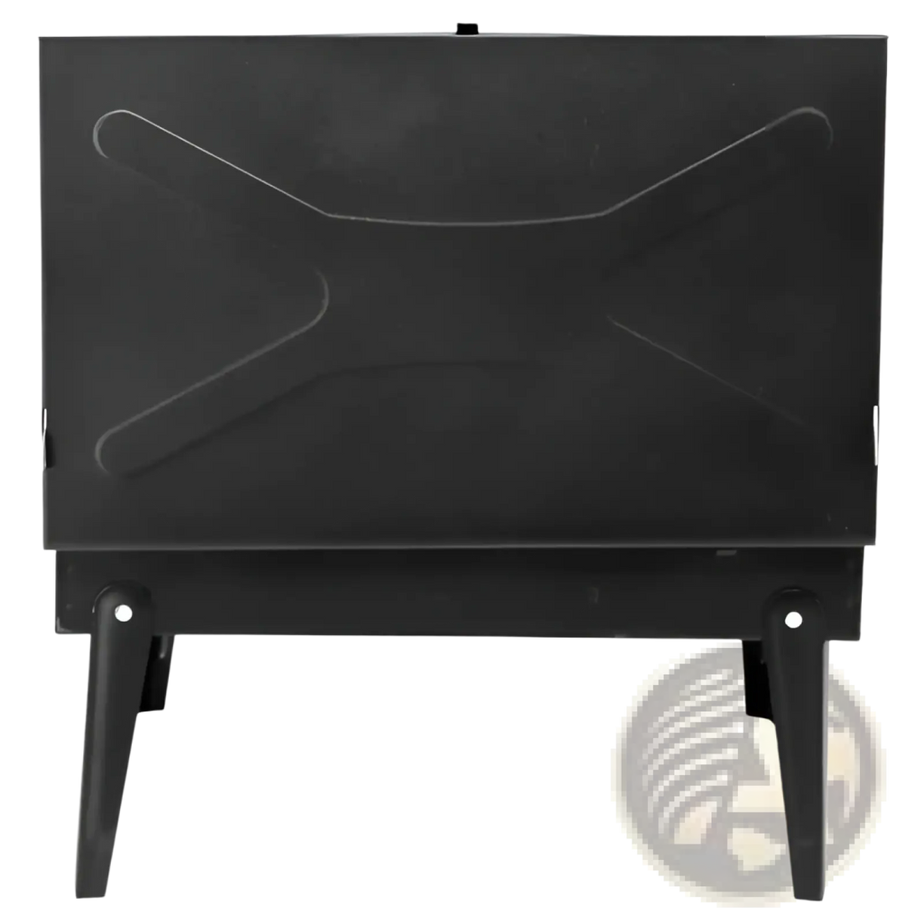Portable Charcoal Grill 44cm Folding Square Bbq Steel