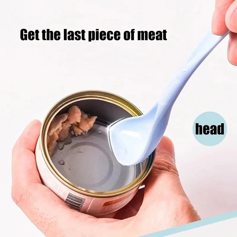 Portable Silicone Pet Food Lid and Spoon Set | 2-in-1 Can Cover and Sealer for Dogs and Cats