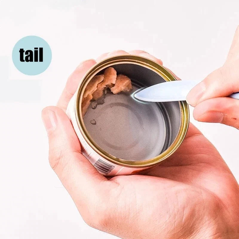 Portable Silicone Pet Food Lid and Spoon Set | 2-in-1 Can Cover and Sealer for Dogs and Cats