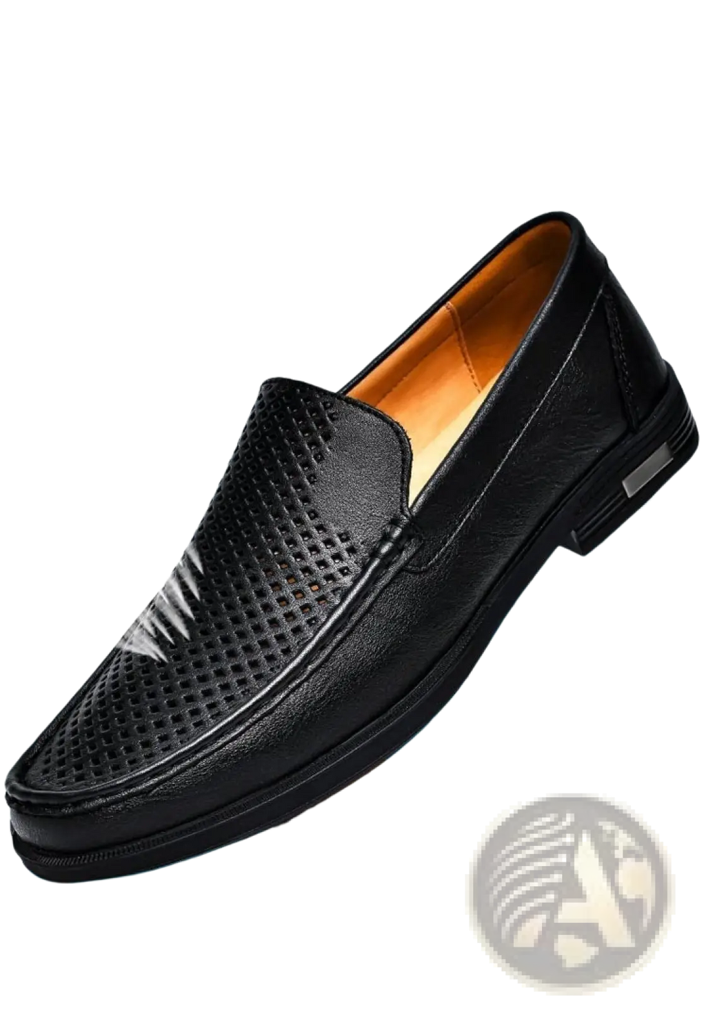 Premium Leather Slip on Loafers with Designer Details