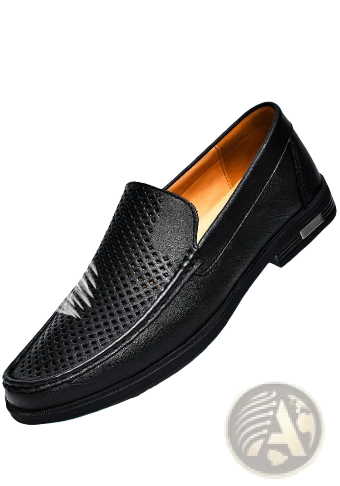 Premium Leather Slip on Loafers with Designer Details