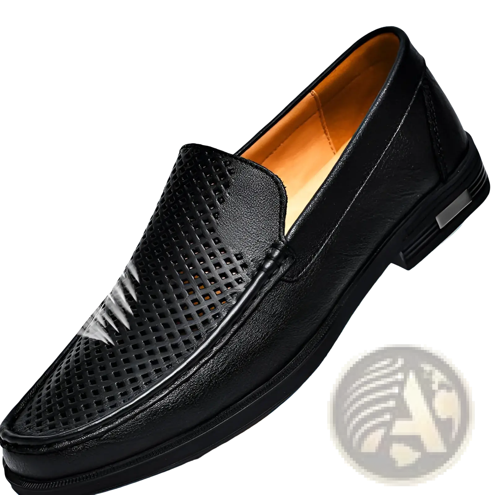 Premium Leather Slip on Loafers with Designer Details