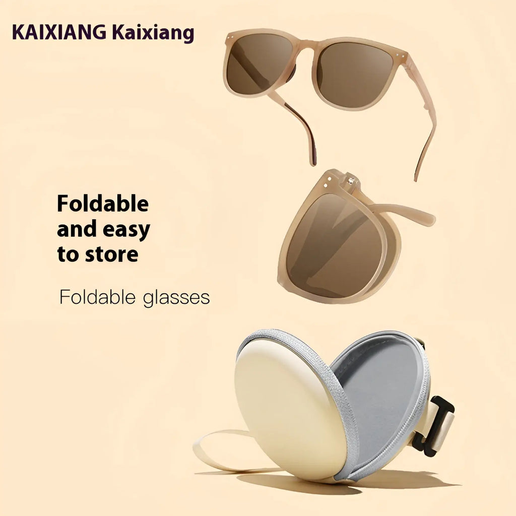 Premium Polarized Folding Sunglasses for Women