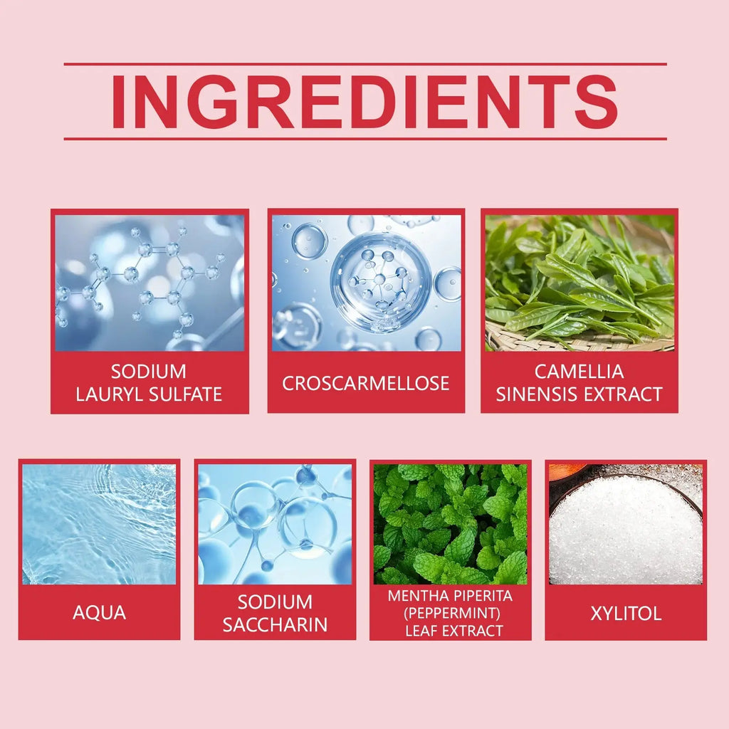 Probiotic Brightening Toothpaste with Peppermint Extract