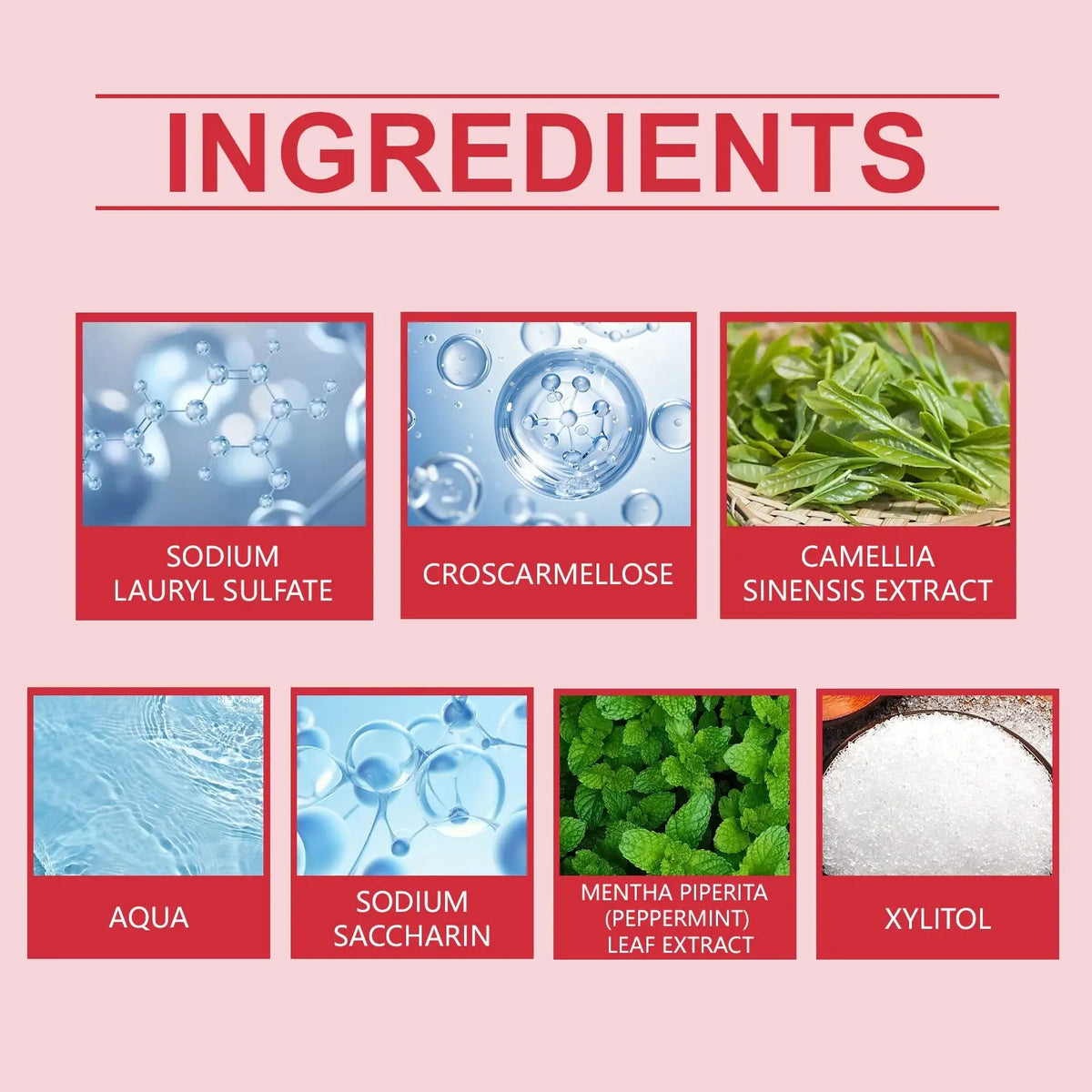 Probiotic Brightening Toothpaste with Peppermint Extract