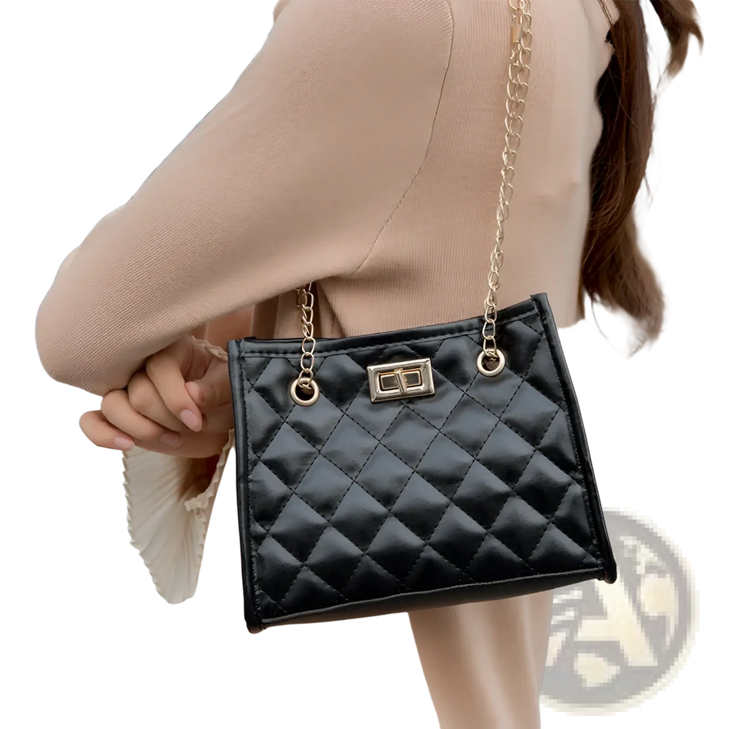 Quilted Mini Chain Shoulder Bag Rhombus Small Square Bag