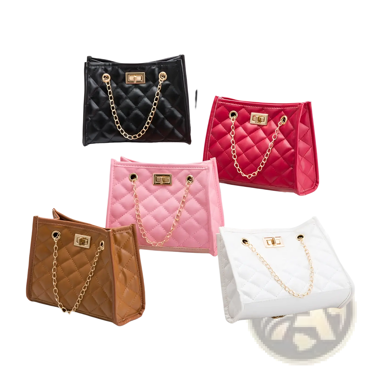 Quilted Mini Chain Shoulder Bag Rhombus Small Square Bag