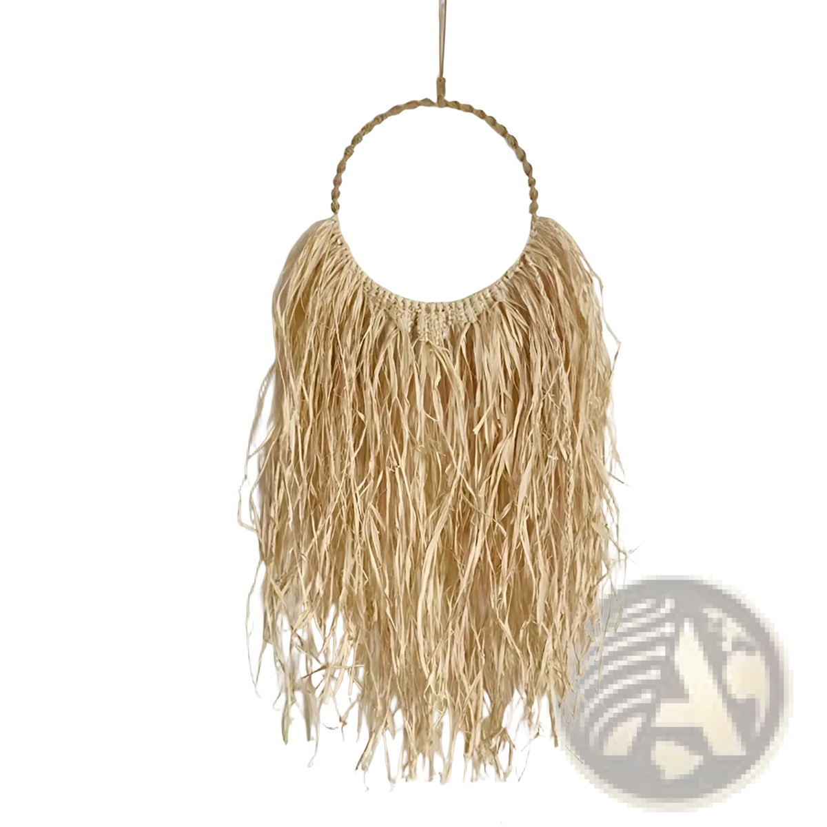 Raffia Wall Decor Boho Macrame Hanging Tapestry