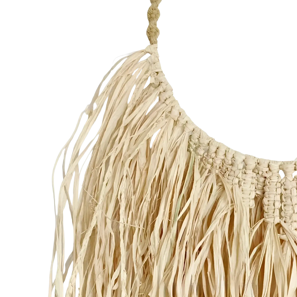 Raffia Wall Decor Boho Macrame Hanging Tapestry