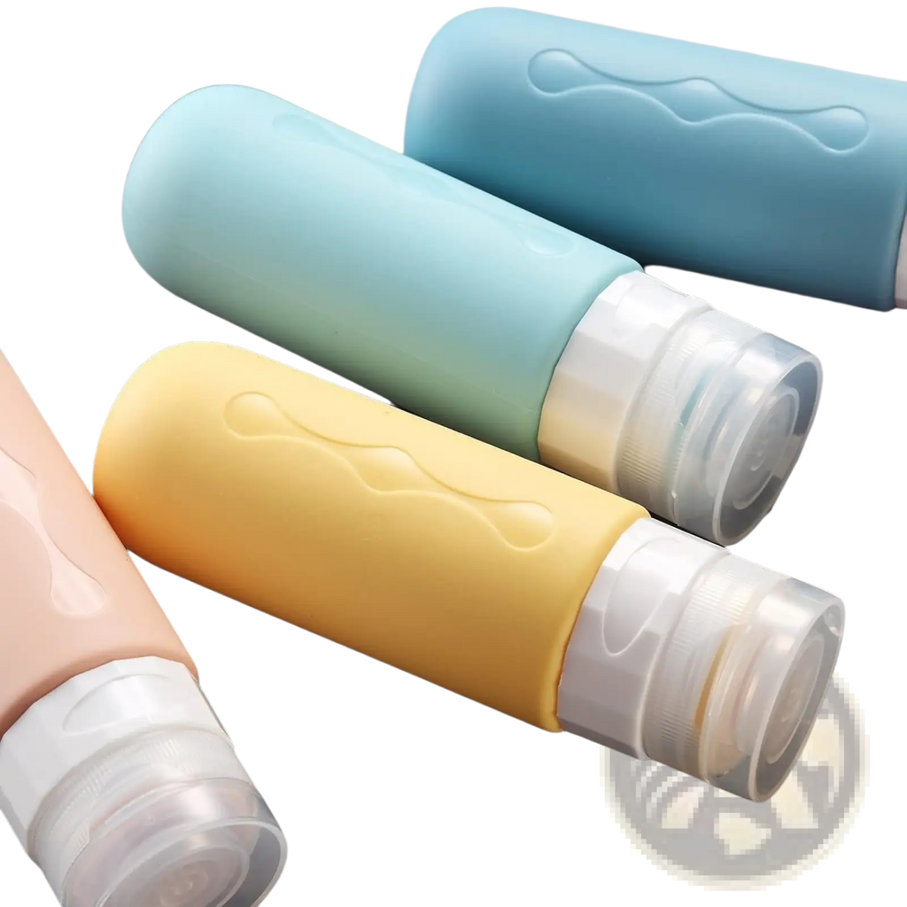 Refillable Silicone Travel Bottles Leakproof Set