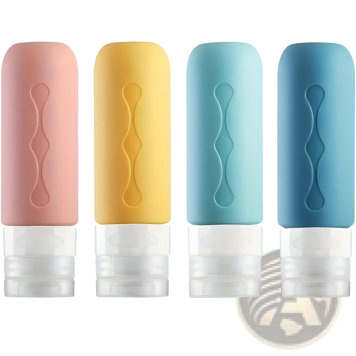 Refillable Silicone Travel Bottles Leakproof Set