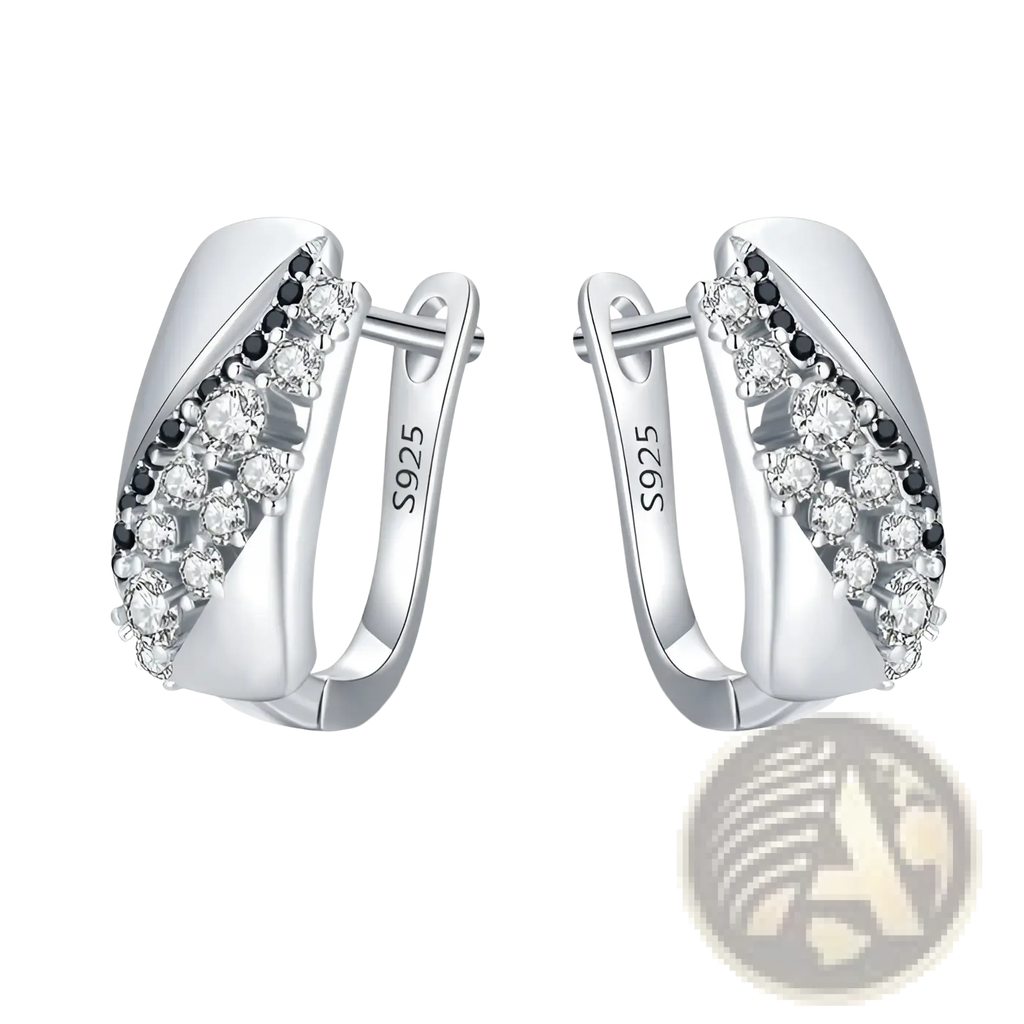 Refined Copper Round Stud Earrings for Women