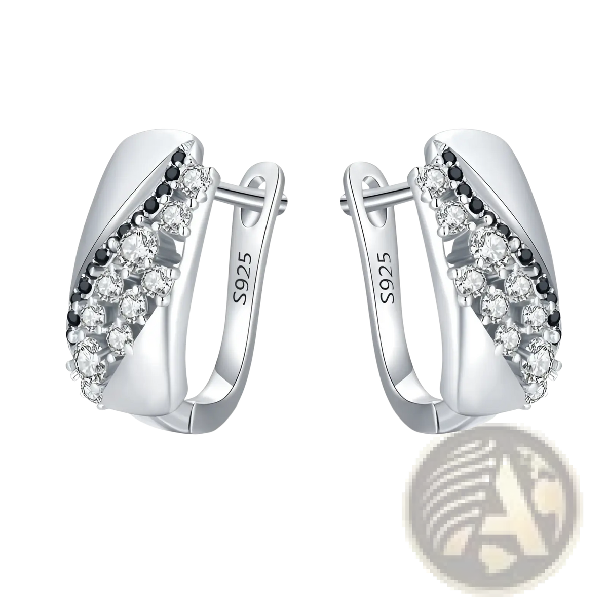 Refined Copper Round Stud Earrings for Women
