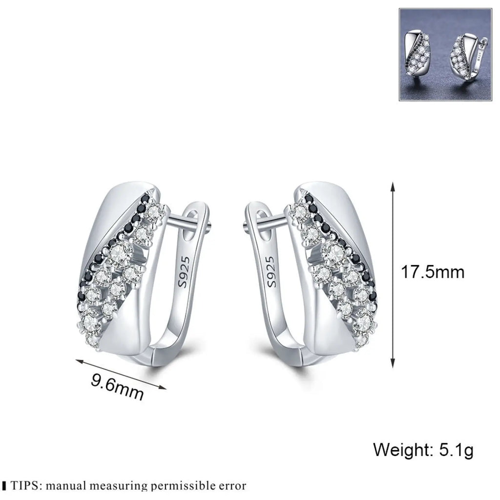 Refined Copper Round Stud Earrings for Women