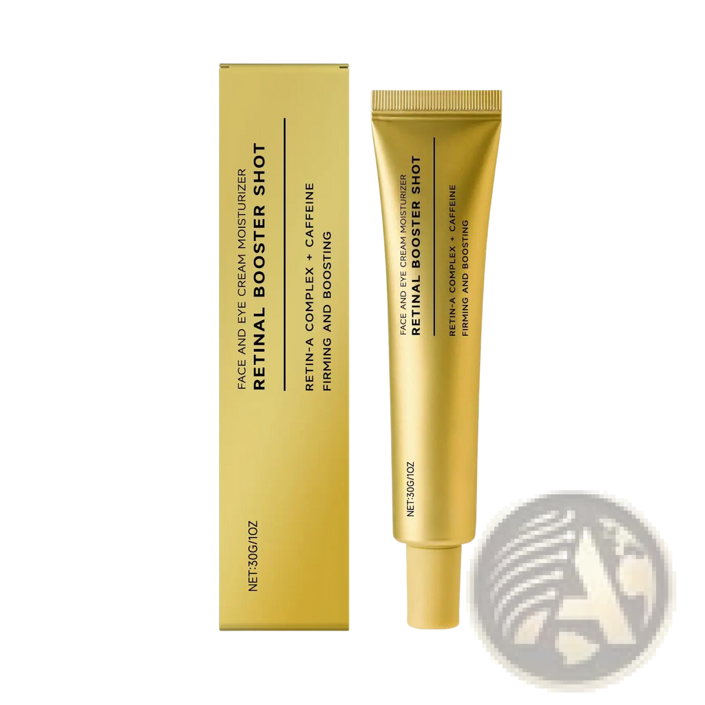 Retinol Firming Cream Gold Booster Shot for Face and Eyes