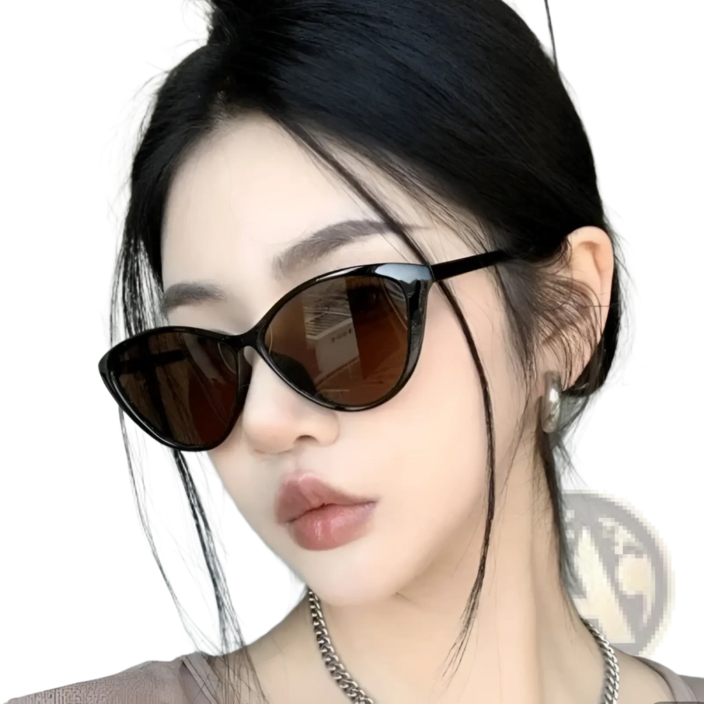 Retro Cat Eye Uv380 Lightweight Fashion Sunglasses