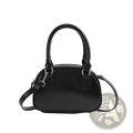 Retro Glossy Pu Leather Small Square Handbag 20cm