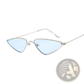 Retro Metal Cat Eye Triangle Sunglasses