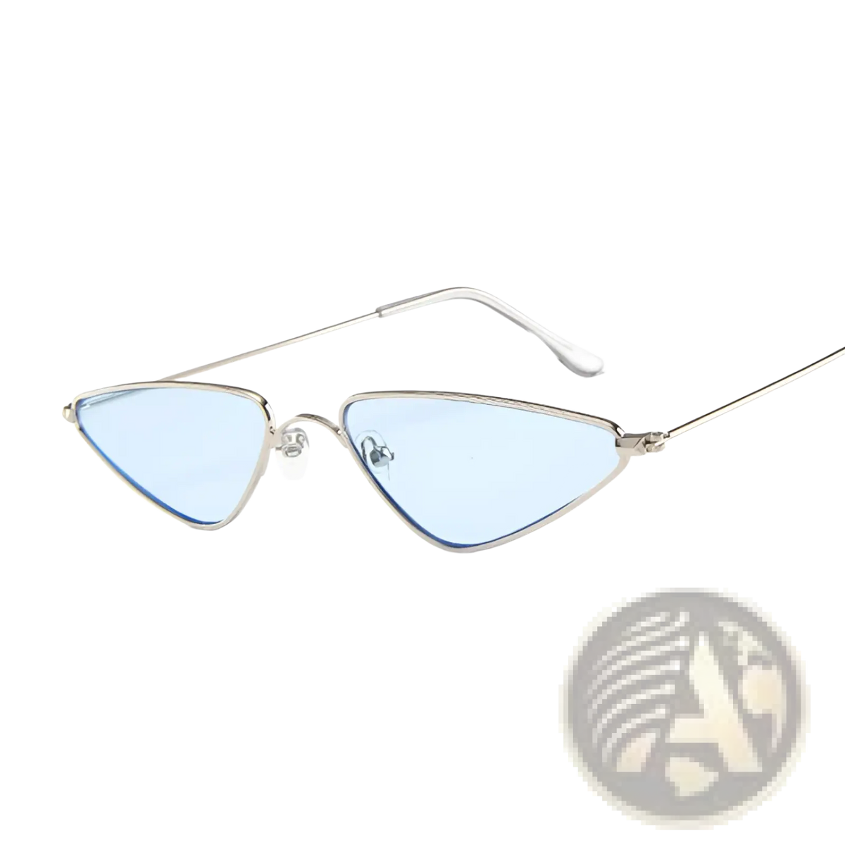 Retro Metal Cat Eye Triangle Sunglasses