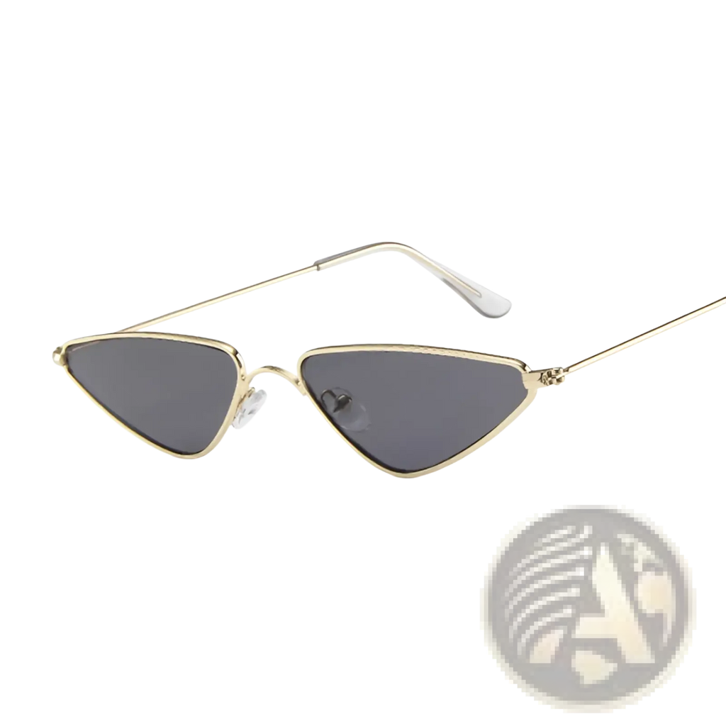 Retro Metal Cat Eye Triangle Sunglasses