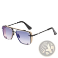 Retro Metal Mesh Aviator Sunglasses with Uv400 Lenses