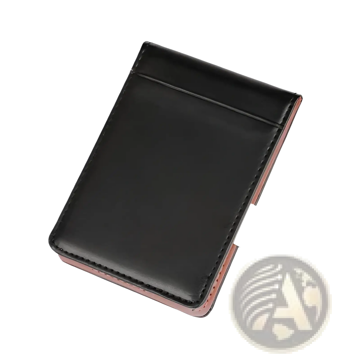 Rfid Blocking Slim Pu Leather Bifold Money Clip Wallet