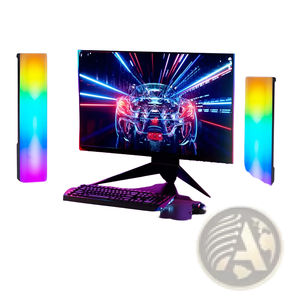 Rgb Rhythm Light Bar Voice Activated Gaming Lamp