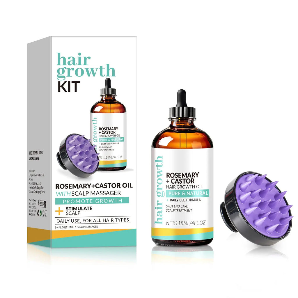 Rosemary Castor Hair Growth Oil 118ml Treatment