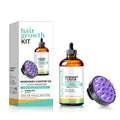 Rosemary Castor Hair Growth Oil with Scalp Massager